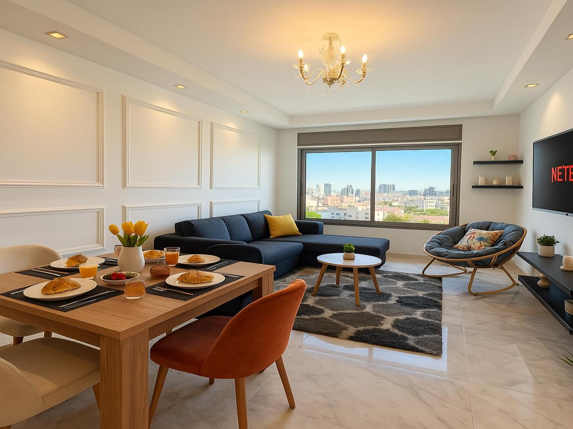 Cosy Sunny - 2 Bdr Near Train And Tram Apartment
